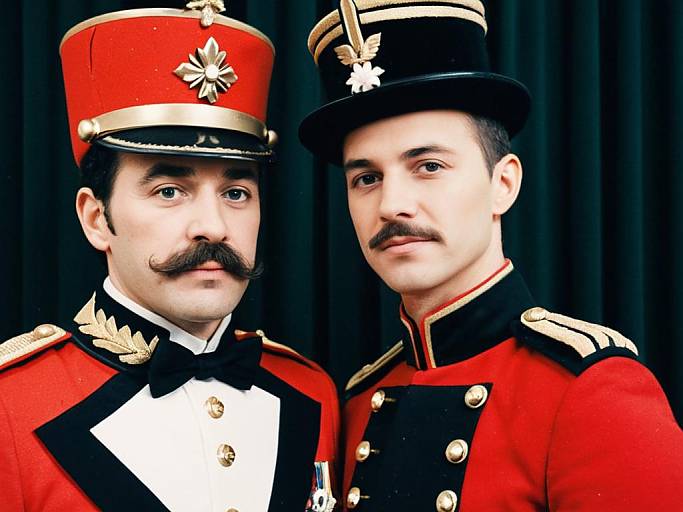 Adult Nutcracker Costume Face Swap