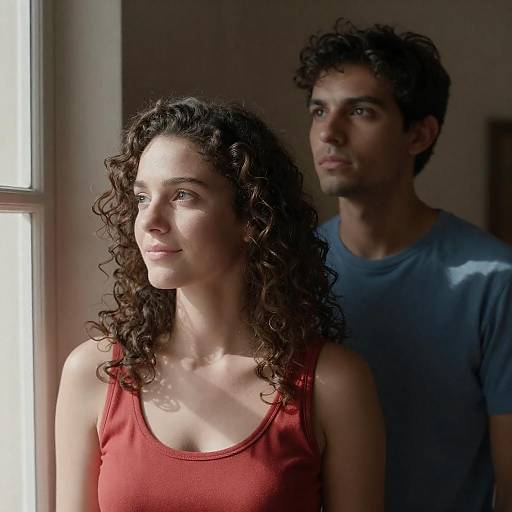 Candid Moment by the Window