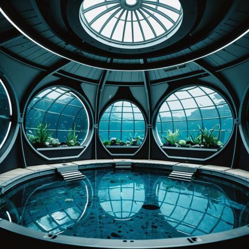 Advanced Aquatic Farming Pods Interior