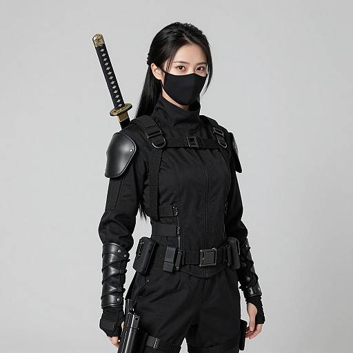 Ninja Warrior: Asian Female Fighter