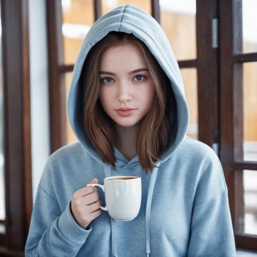 Cozy Indoor Portrait of a Girl