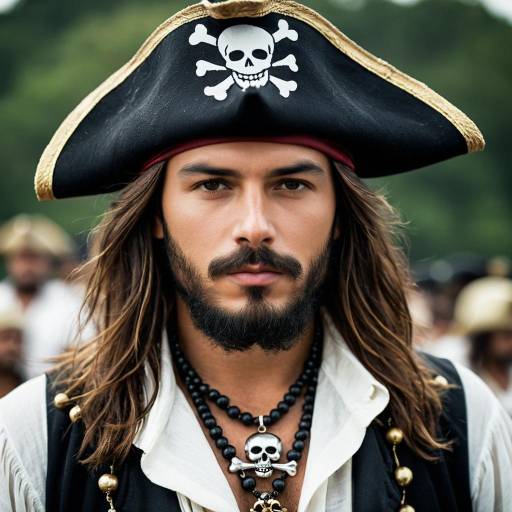 Adult Male Pirate Costume Portrait