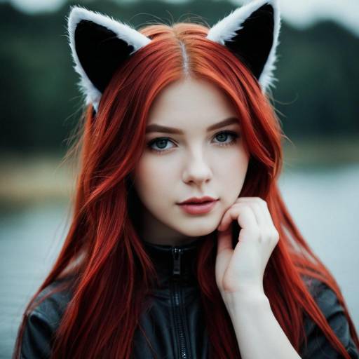 Realistic Raphtalia in Cat Ears Outfit