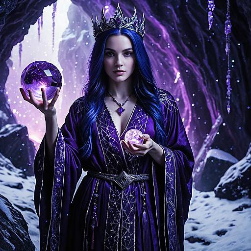 Twilight Oracle in Mystic Crystal Cavern