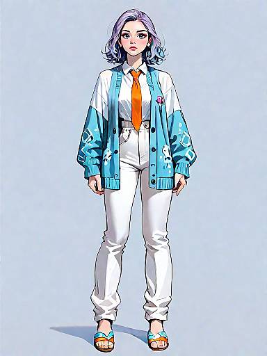 Bohemian Casual Fashion Portrait