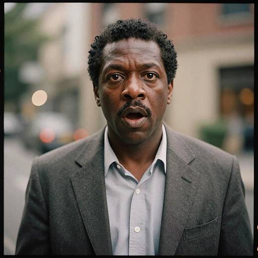 Cinematic Kodak Portra Portrait: Shocked Omar