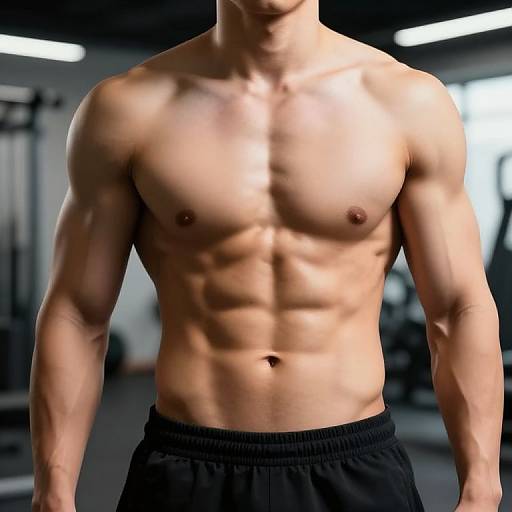 Hyper-Realistic AI Six-Pack Abs