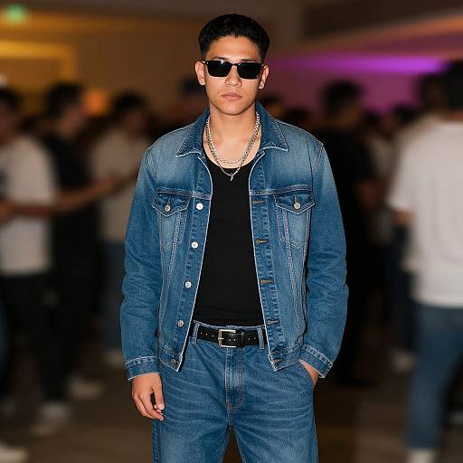 Realistic Hip Hop Style Portrait