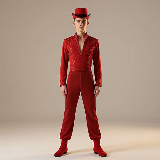 Solo Male Dance Costume with Aura