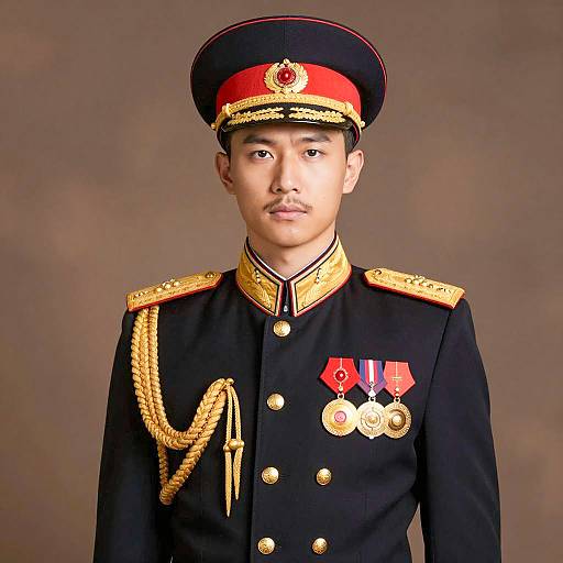 Photorealistic Portrait of Imperial Officer