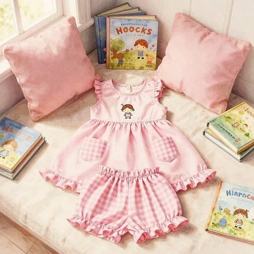 Whimsical Storybook Reading Nook Scene