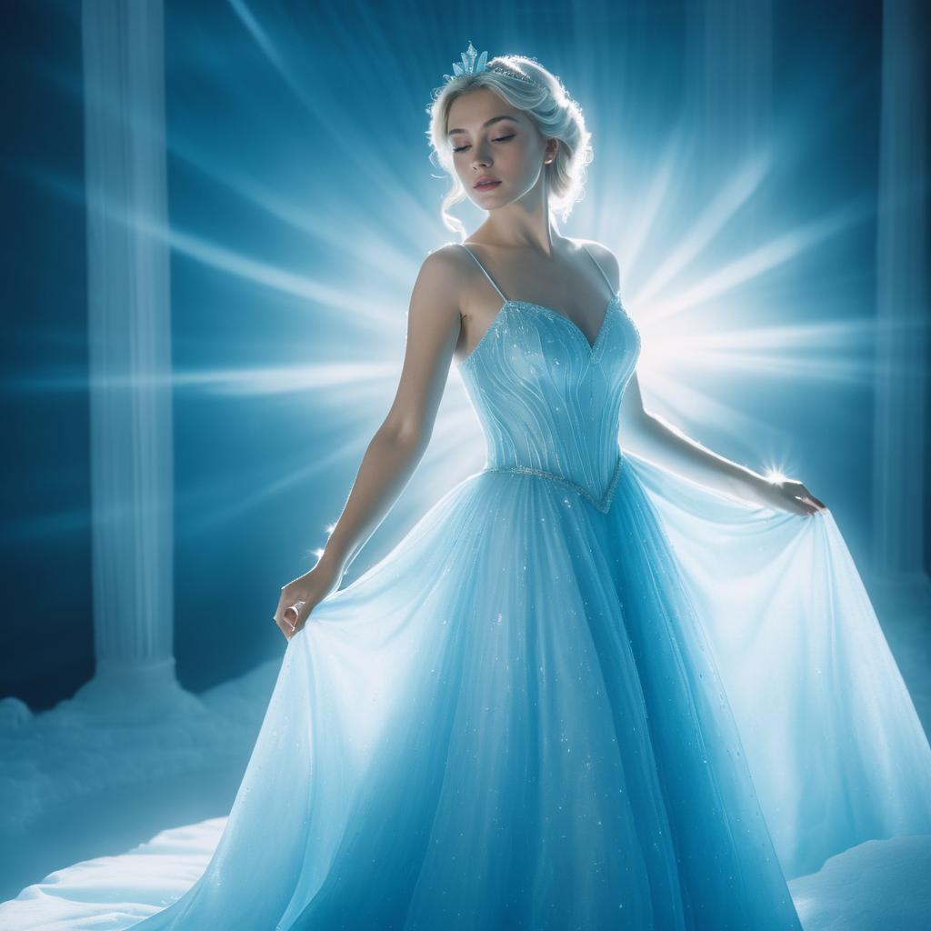 Ethereal Elsa Cosplay by Isabella Green