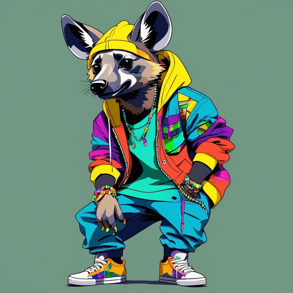 Hip-Hop Hyena: Rapper in Style