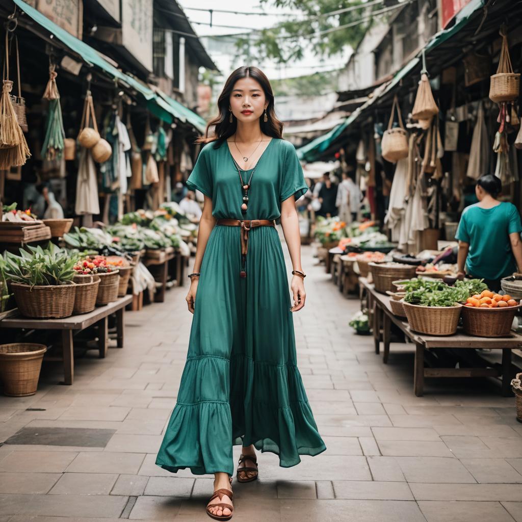 Bohemian Traveler in Earthy Tones