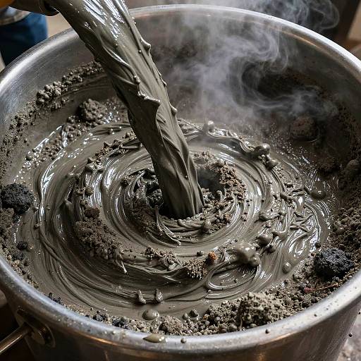 Hyper-Realistic Industrial Slurry Mixing