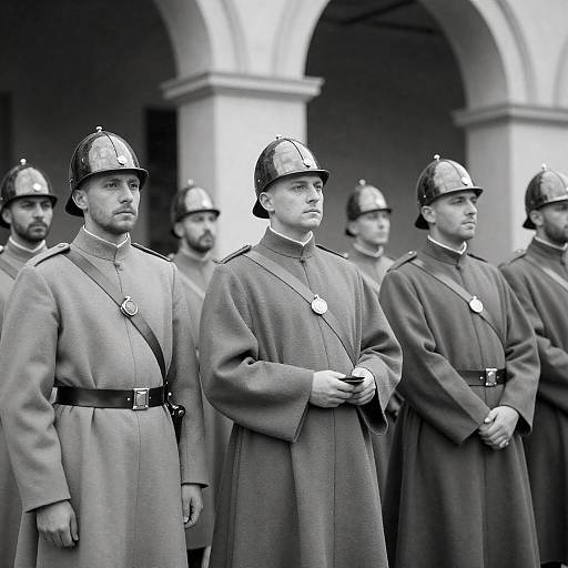 Ceremonial Gathering in Historical Attire