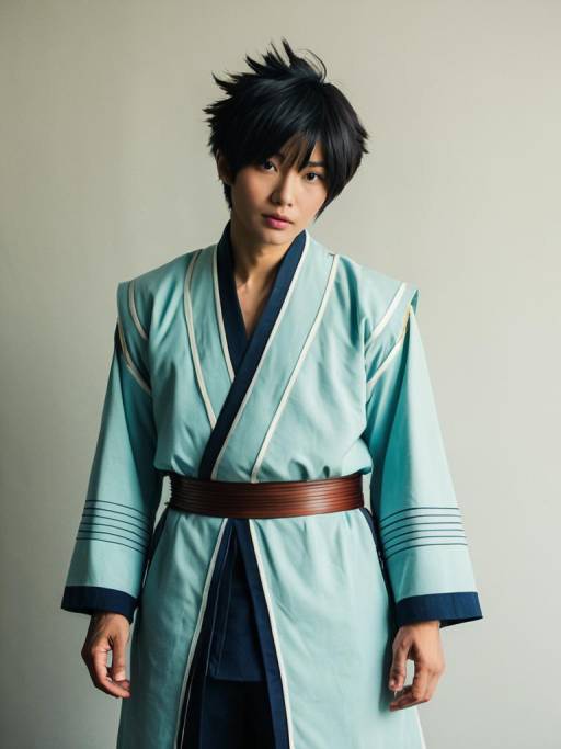 Realistic Man in Sen Kaibara Cosplay