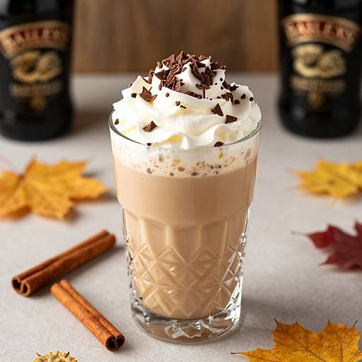 Cozy Festive Baileys Cocktail Scene
