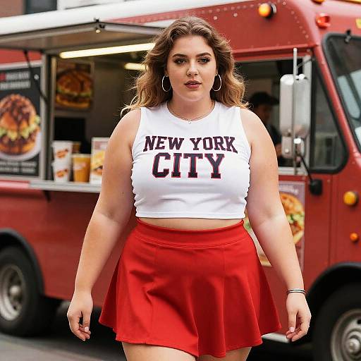 Plus-Size Woman in Shogakukan Style