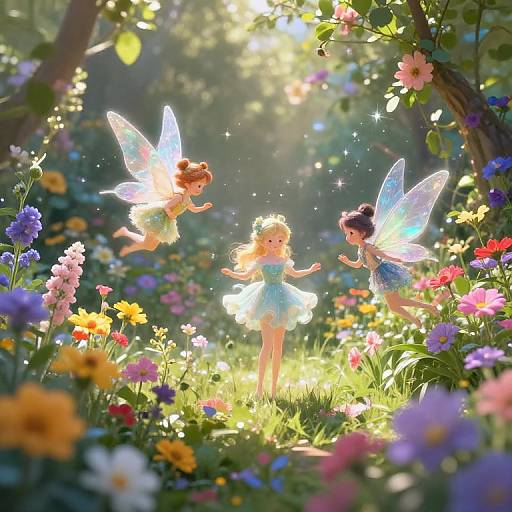 Fairy Aura in Enchanted Garden