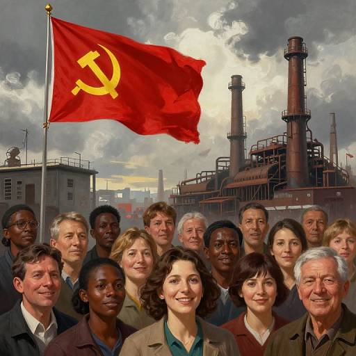 Conceptual Digital Painting of Communism