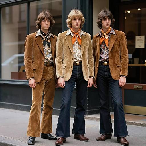 Retro 70s Fashion Outfits for Men
