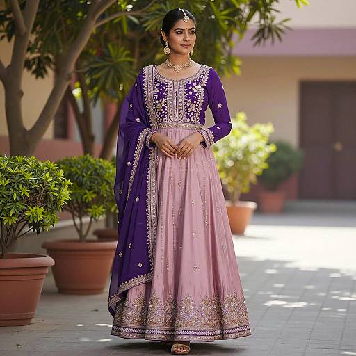 Elegant Indian Bride in Traditional Attire