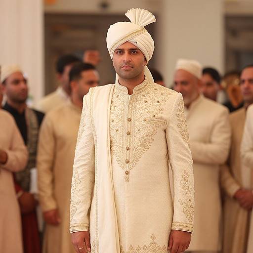 Traditional Sherwani Wedding Elegance