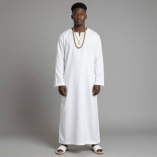 Jobu Tupaki in White Robe