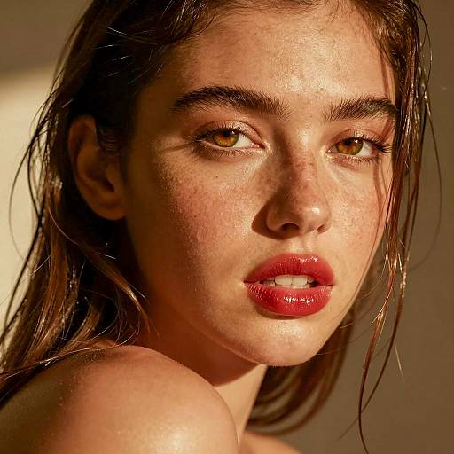 Intimate Portrait of a Young Woman