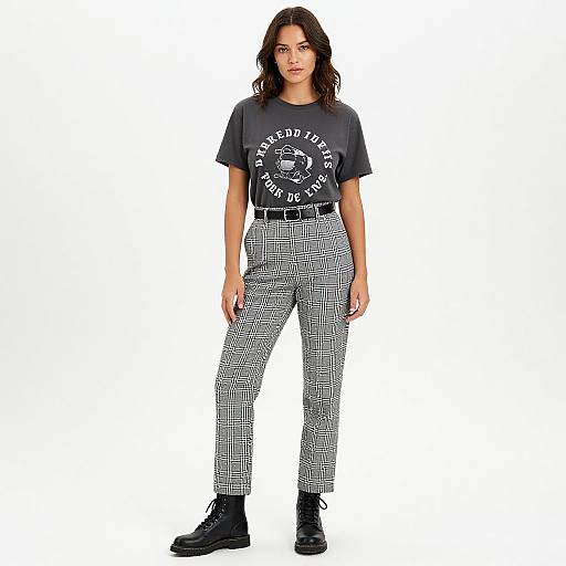 Casual Streetwear Woman Portrait