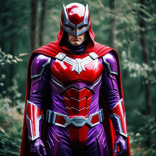 Magneto-Inspired Sexy Cosplay Outfit