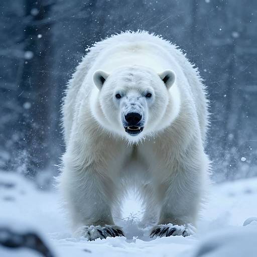 Sinister Polar Bear Blizzard Beast
