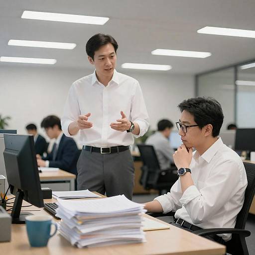 Dynamic Office Interaction in Focus