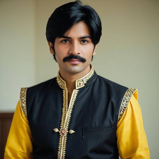 Traditional Indian Male Cosplay Costume Concept