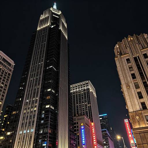 Futuristic Art Deco Dystopian Cityscape