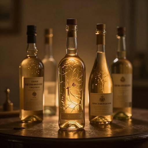 Timeless Serenity in Bottled Memories