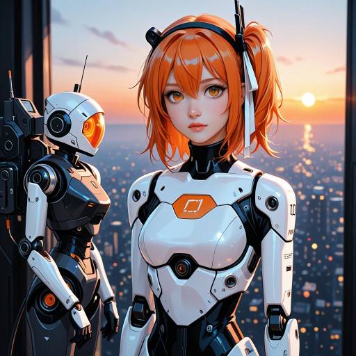 Futuristic Cowboy Shot with Adachi Rei