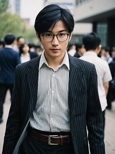 Realistic BFG Costume with Formal Attire