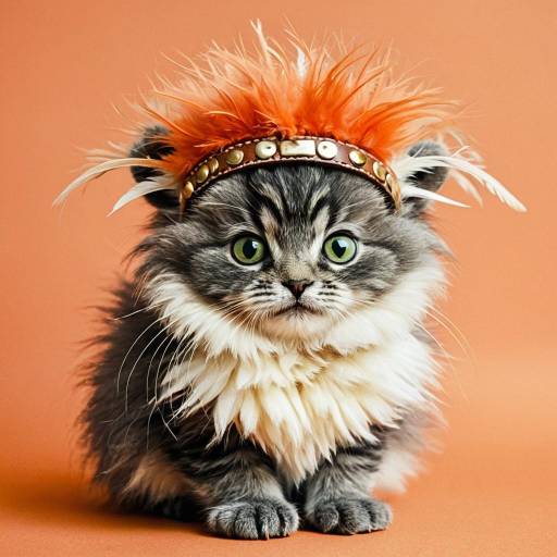 Adorable Fluffy Creature at Sunset Adorable Fluffy Creature at Sunset