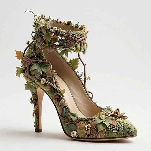 Empress Sissi Inspired Plant Shoe