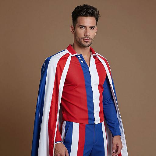 American Fancy Dress Costume Man
