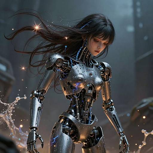 Lonely Android Girl: Electric Masterpiece