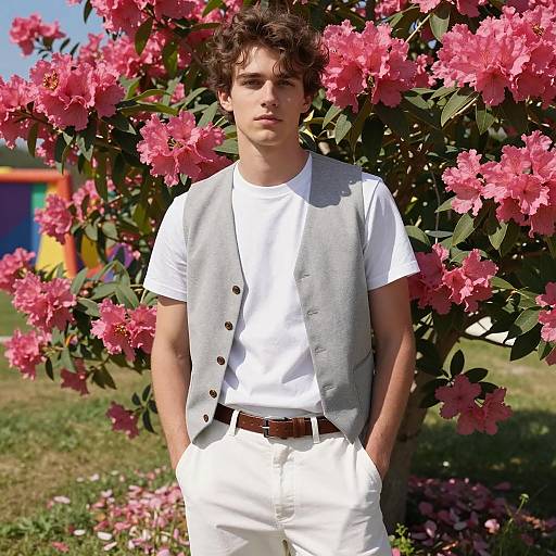 Vibrant Summer Rave Outfit Photography