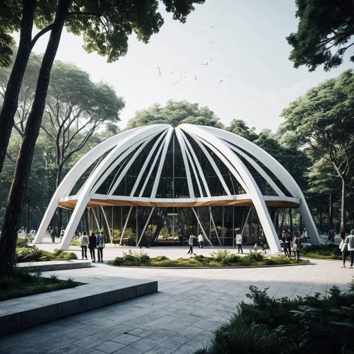 Futuristic Urban Zoo Pavilion Design