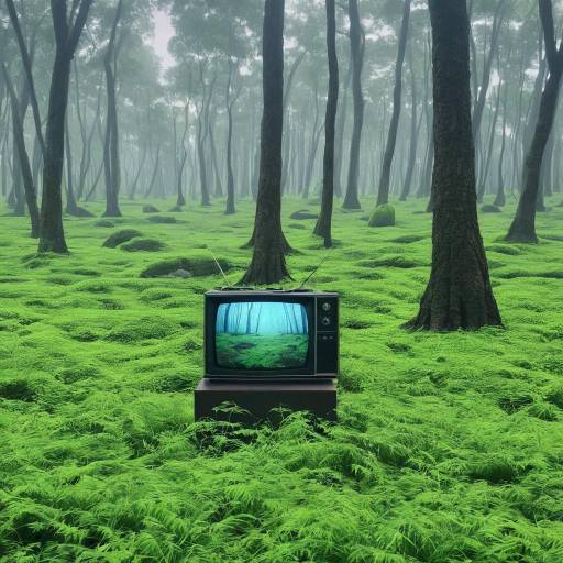 Nature Embraced: A Forest Scene