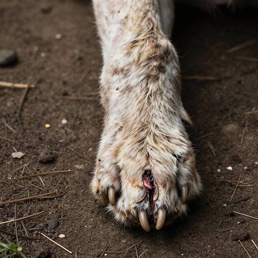 Wildlife Rescue: Degloved Animal Paw
