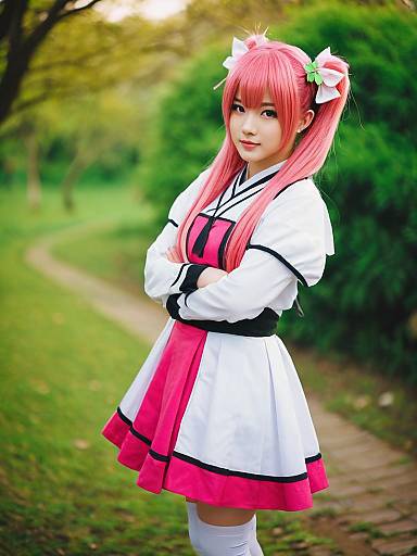 Lifestyle costume photo of Hana (pangya). Cosplay clothes