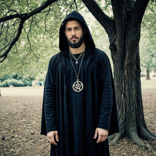 Magical Wiccan Costume for Male Model