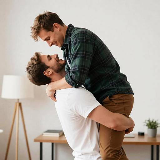 Playful Lift in a Bright Room